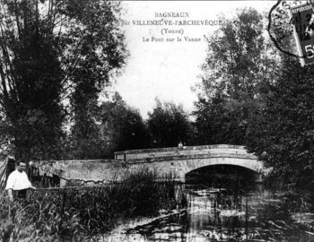 Le pont de Bagneaux, années 1950